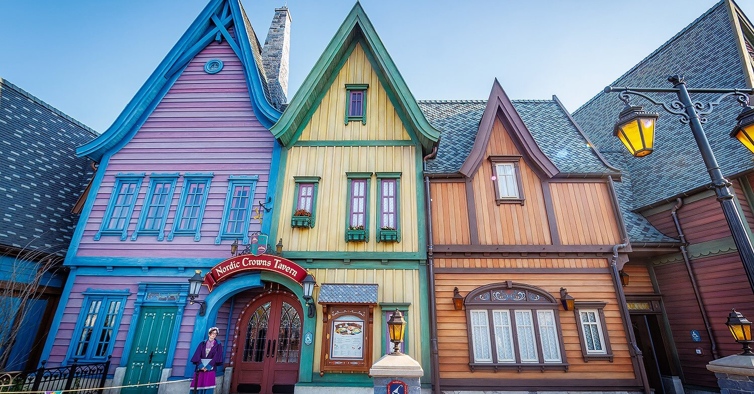 Nordic Crowns Tavern Die Fassade der Nordic Crowns Tavern