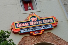 Eingangsschild zu The Great Movie Ride