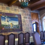 Speisesaal in der Auberge de Cendrillon