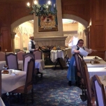 Speisesaal in der Auberge de Cendrillon