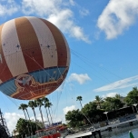 Panoramaballon in Walt Disney World