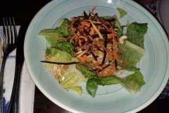 Chopped Smoked Chicken with Green Papaya and Pickled Vegetables