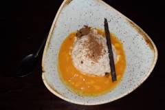 Island-Style Rice Pudding with Mango Puree