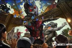 Ant-Man auf einem Concept Art zu Avengers Infinity Defense