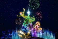 Disney Dreams 2023 Motiv Peter Pan, Rapunzel, Lumiere