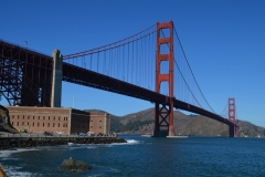 Blick auf die Golden Gate Bridge