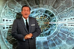 Walt Disney vor seinem Plan für Epcot