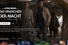 Detailseite einees Filmes bei Disney+