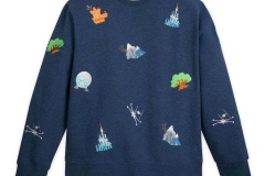 Sweatshirt mit Wahrzeichen der Disney Parks