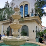 Springbrunnen in Disney Springs