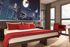 Hotel New York Zimmer im Spider-Man Design