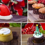 Brownies, Muffins und Cookies zu Weihnachten