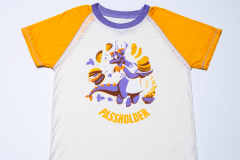 T-Shirt mit Figment-Motiv für Jahreskartenbesitzer