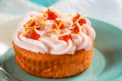 Guava Cake with Whipped Cream and Coconut