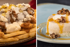 Braised Beef Poutine und Maple Cheesecake