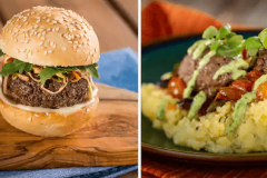 Impossible Burger Slider und Impossible Meatball