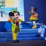 Mickey Mouse und Minnie Mouse bei Goofy´s Incredible Christmas