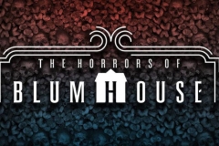 Schild zum Horror Maze: The Horrors of Blum House