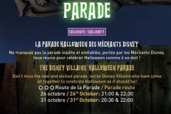 Ankündigung der Halloween Parade