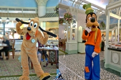 Hong Kong Disneyland - Pluto und Goofy