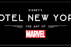 Das Logo des Hotel New York - The Art of Marvel