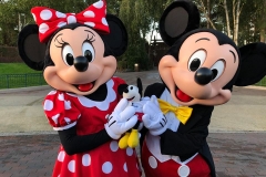 Mickey Mouse und Minnie Mouse mit dem 'Chef'von dein-dlrp