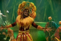 Simba in der The Lion King: Rhythms of the Pride Lands Show