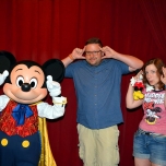 Mickey Mouse mit Dörthe und Torsten