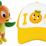 Orange Bird Stofftier und Baseballmütze