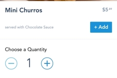 Churros als Mobile Order