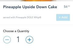 Pineapple Upside Down Cake als Mobile Order