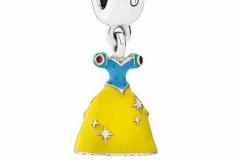 Pandora Charm in Form von Schneewittchens Kleid