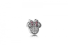 Glitzernder Minnie Mouse Floating Charm