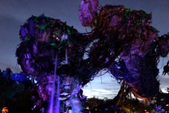 Floating Mountains in Pandora bei Nacht