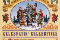 Plakat für die Weihnachtsshow der Country Bears