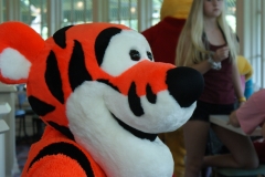 Tigger beim Character Breakfast