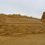 Disneyland Paris Sandskulptur