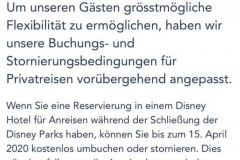 Informationen zur Schließung von Disneyland Paris wegen Corona