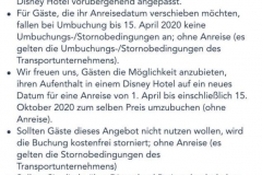 Informationen zur Schließung von Disneyland Paris wegen Corona