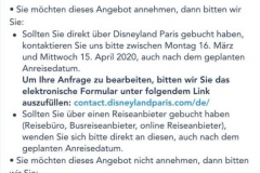 Informationen zur Schließung von Disneyland Paris wegen Corona