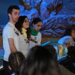 3 Disney VoluntEars mit weißen T-Shirts