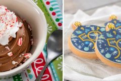 Peppermint Sundae und Cookies