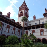 Turm des Flager Colleges in St. Augustine