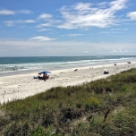 Strand in St. Augustine in Florida