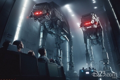 At-Ats in Star Wars: Rise of the Resistance