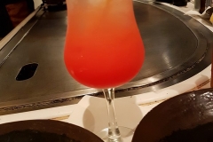 Cocktail vor dem Essen im Teppan Edo