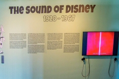 Eingang zur Ausstellung The sound of Disney