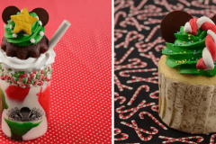 Holiday Shake und Merry Mickey Cupcake