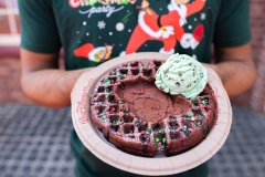 Santa Mickey Waffle