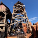 Lifthill bei Big Thunder Mountain